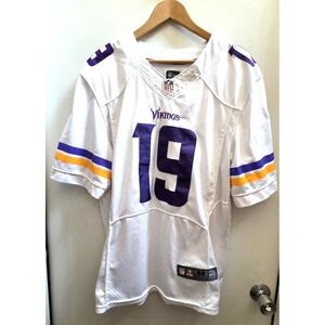 NFL ON FIELD Jersey Minnesota Vikings 19 Adam Thielen 48/L White,Purple,Gold